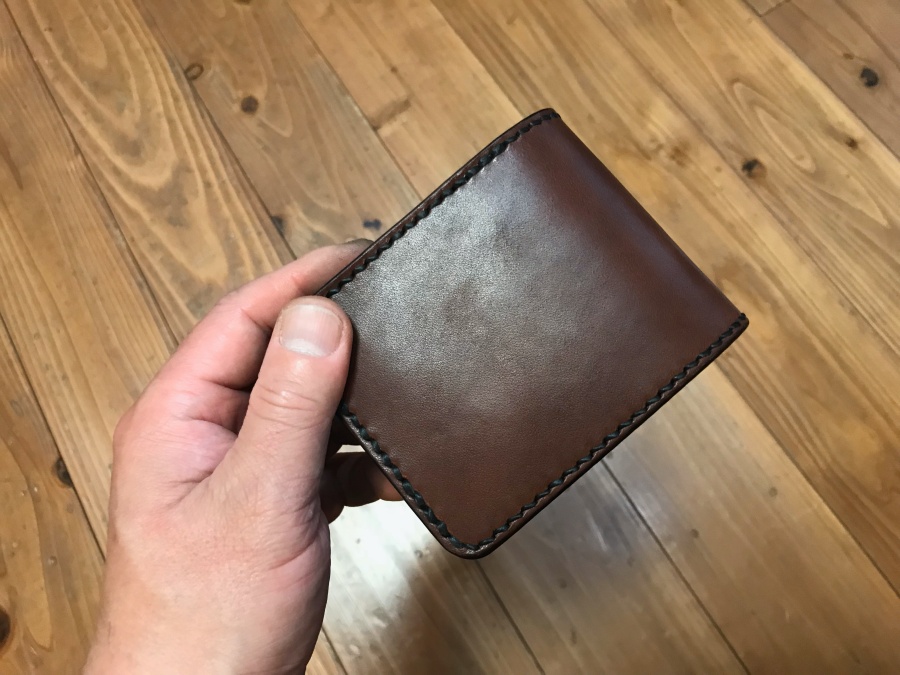 2つ折革財布